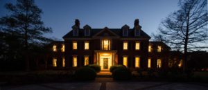 Before Photo Outdoor Lighting Design in Lakeway Texas