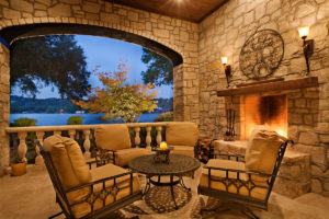 This patio outdoor lighting is amazing