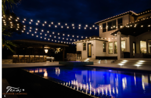 These cafe lights outdoor patio lighting pool lighting